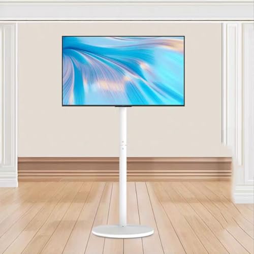 Tv-Bodenständer Mit Licht – Tragbarer Tv-Bodenständer, LCD-Tv-Rahmen-Bodenständer, Schwenkbare Tv-Ständerhalterung Mit Led-Leuchten, Tv-Halterung Mit Kabelmanagement, Weiß, 18,45 Zoll Fernseher Tv-Bodenständer Mit Licht – Tragbarer Tv-Bodenständer, LCD-Tv-Rahmen-Bodenständer, Schwenkbare Tv-Ständerhalterung Mit Led-Leuchten, Tv-Halterung Mit Kabelmanagement, Weiß, 18,45 Zoll Fernseher von XDAWQP