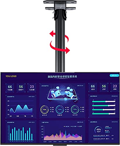 Verstellbare, Neigbare Und Schwenkbare Tv-Halterung, Um 360 ° Drehbare Deckenhalterung Für Fernseher, Passend Für Fernseher Von 26 Bis 55 Zoll, Max. Vesa 400 X 400 Mm, 4 M Verstellbare, Neigbare Und Schwenkbare Tv-Halterung, Um 360 ° Drehbare Deckenhalterung Für Fernseher, Passend Für Fernseher Von 26 Bis 55 Zoll, Max. Vesa 400 X 400 Mm, 4 M von XDAWQP