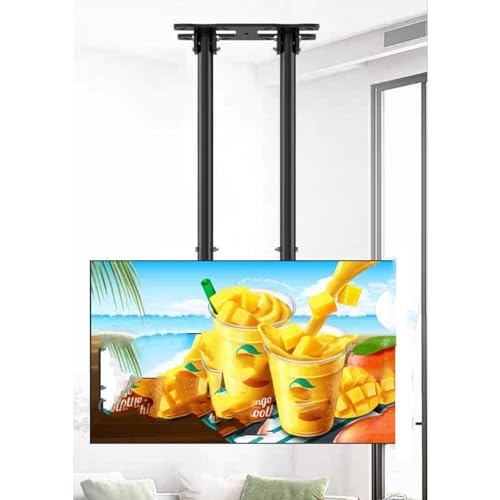 Verstellbare Deckenhalterung Für Fernseher - Deckenhalterung Für Fernseher Mit Einstellbarer Neigung, Doppelstangen-Tv-Halterung Für 40-85 Zoll Led-Flachbildschirme, Vesa Maximal 600 X 400 Mm, Schwar Verstellbare Deckenhalterung Für Fernseher - Deckenhalterung Für Fernseher Mit Einstellbarer Neigung, Doppelstangen-Tv-Halterung Für 40-85 Zoll Led-Flachbildschirme, Vesa Maximal 600 X 400 Mm, Schwar von XDAWQP