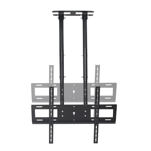 Verstellbare Deckenhalterung Für Tv, Tv-Halterung Mit 2 Pfosten Für Einzelbildschirme, Neigbare Tv-Halterung Für 50-100-Zoll-Fernseher, Deckenmontage, Vesa Max 600 X 400 Mm, 114,159 cm Verstellbare Deckenhalterung Für Tv, Tv-Halterung Mit 2 Pfosten Für Einzelbildschirme, Neigbare Tv-Halterung Für 50-100-Zoll-Fernseher, Deckenmontage, Vesa Max 600 X 400 Mm, 114,159 cm von XDAWQP