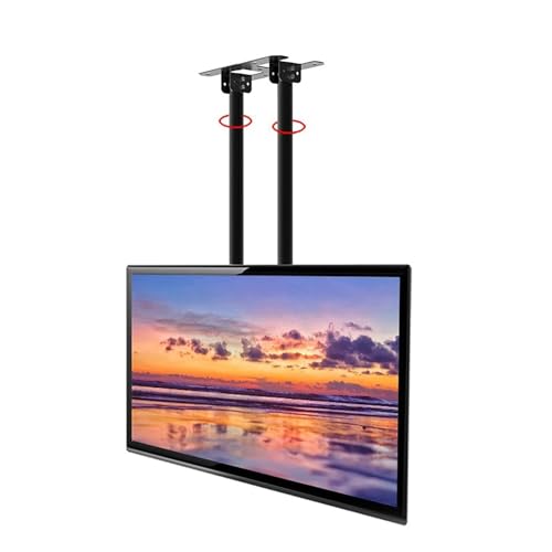 Verstellbare Deckenhalterung Für Tv – Teleskop-Deckenhalterung Für Tv, Deckenhalterung Für Tv, Für 40 Bis 90 Zoll Große Flachbildfernseher, Max. Vesa 900 X 600 Mm, Belastbar Bis 60 Kg, Eine Farbe, 95 Verstellbare Deckenhalterung Für Tv – Teleskop-Deckenhalterung Für Tv, Deckenhalterung Für Tv, Für 40 Bis 90 Zoll Große Flachbildfernseher, Max. Vesa 900 X 600 Mm, Belastbar Bis 60 Kg, Eine Farbe, 95 von XDAWQP