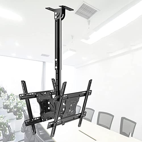 Verstellbare Tv-Deckenhalterung – Deckenhalterung Für Fernseher, Neig- Und Schwenkbar, Teleskop-Deckenhalterung Für Fernseher, Passend Für 55-75 Zoll Große Fernseher, Deckenmontage, Max. Vesa 600 X 4 Verstellbare Tv-Deckenhalterung – Deckenhalterung Für Fernseher, Neig- Und Schwenkbar, Teleskop-Deckenhalterung Für Fernseher, Passend Für 55-75 Zoll Große Fernseher, Deckenmontage, Max. Vesa 600 X 4 von XDAWQP