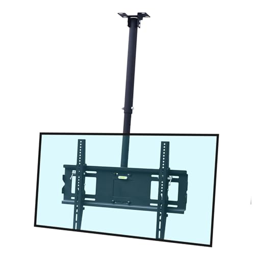 Vollbewegliche, Um 360 Grad Drehbare, Neigbare Und Schwenkbare Tv-Halterung – Tv-Deckenhalterung, 360° Schwenkbare Und Neigbare Tv-Deckenhalterung, Für 32-65 Zoll Fernseher, Höhenverstellbar, Telesko Vollbewegliche, Um 360 Grad Drehbare, Neigbare Und Schwenkbare Tv-Halterung – Tv-Deckenhalterung, 360° Schwenkbare Und Neigbare Tv-Deckenhalterung, Für 32-65 Zoll Fernseher, Höhenverstellbar, Telesko von XDAWQP