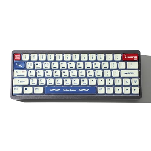 XDK Mechanische Tastatur 116 CustomPBT Keycaps Set, Shine Through Pudding Keycaps Transluzent, White Key Caps ASA Profile XDK Mechanische Tastatur 116 CustomPBT Keycaps Set, Shine Through Pudding Keycaps Transluzent, White Key Caps ASA Profile von XDK