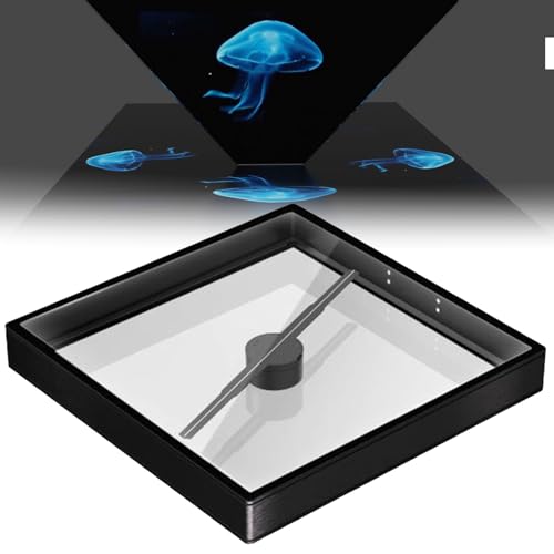 3D-Hologramm-Ventilator, Hologramm-Ventilator-Projektor-Werbedisplay Mit WiFi-App, Holografischer Propeller Für Werbung, Ausstellung, Geschäft, Bar,45Cm 3D-Hologramm-Ventilator, Hologramm-Ventilator-Projektor-Werbedisplay Mit WiFi-App, Holografischer Propeller Für Werbung, Ausstellung, Geschäft, Bar,45Cm von XDLYWUZIQ