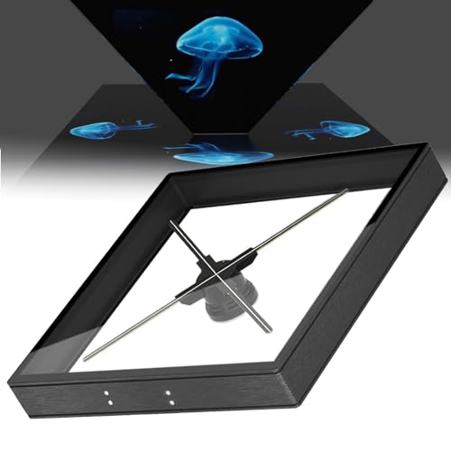 3D-Hologramm-Ventilator, Hologramm-Ventilator-Projektor-Werbedisplay Mit WiFi-App, Holografischer Propeller Für Werbung, Ausstellung, Geschäft, Bar,56Cm 3D-Hologramm-Ventilator, Hologramm-Ventilator-Projektor-Werbedisplay Mit WiFi-App, Holografischer Propeller Für Werbung, Ausstellung, Geschäft, Bar,56Cm von XDLYWUZIQ
