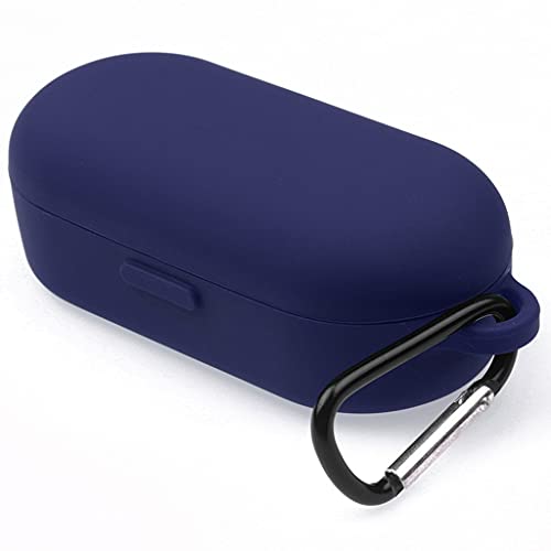 Silikonhülle für Bose Sport Ohrhörer, stoßfeste Schutzhülle mit Schlüsselbund (Navy blau) von XDMEI