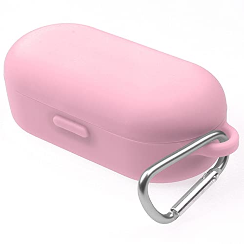 Silikonhülle für Bose Sport Ohrhörer, stoßfeste Schutzhülle mit Schlüsselbund (Rosa) von XDMEI