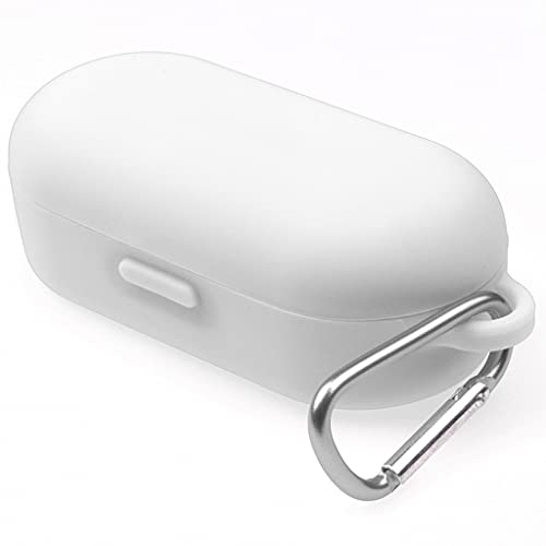 Silikonhülle für Bose Sport Ohrhörer, stoßfeste Schutzhülle mit Schlüsselbund (Weiß) von XDMEI