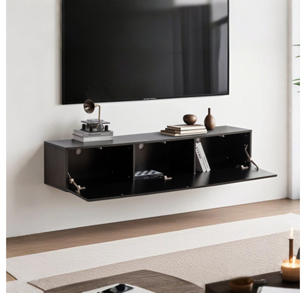 XDOVET TV Schrank, Hängend TV-Ständer Lowboard Fernsehschrank TV-Ständer, (Esszimmer 160x30,5x34cm) von XDOVET