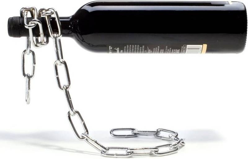 XDeer Flaschenhalter Weinflaschenhalter Flaschendeko,Deko Halter,Flaschenständer, Weinständer,schwebender Flasche Wein,Coolste Geschenk von XDeer