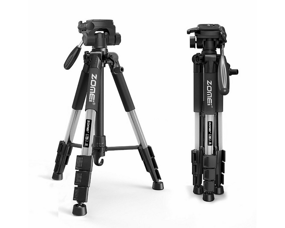 XDeer Kamera Stativ,Professionelles Tragbares Reise-Aluminium-Kamerastativ Einbeinstativ (140cm,Camera Tripod für DSLR,Dreibeinstativ für Smartphone) von XDeer