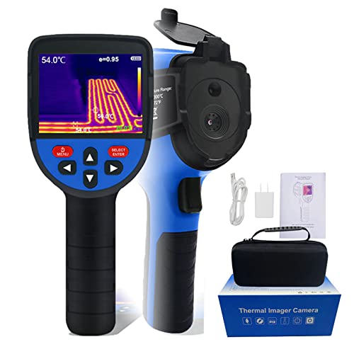 XEAST Infrarot Wärmebildkamera mit 320 x 240 IR-Auflösung, Temperaturbereich –20 °C bis +300 °C, Infrarot-Thermometer mit 3.5-Zoll-Farbdisplay, ± 2% Genauigkeit, Eingebaute Lithium Batterie XEAST Infrarot Wärmebildkamera mit 320 x 240 IR-Auflösung, Temperaturbereich –20 °C bis +300 °C, Infrarot-Thermometer mit 3.5-Zoll-Farbdisplay, ± 2% Genauigkeit, Eingebaute Lithium Batterie von XEAST