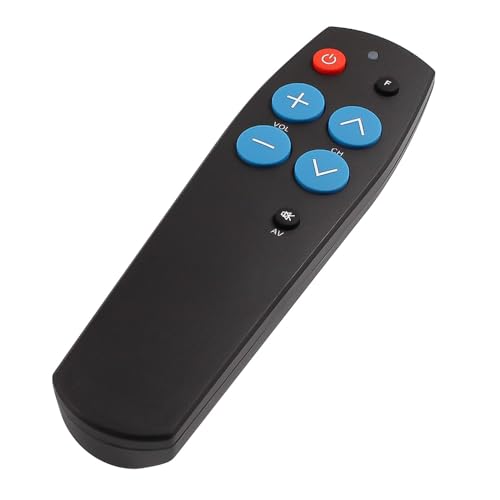 XEERUN Universalfernbedienung, Senioren Fernbedienung tv mit großen Tasten, Einfach zu bedienen und einzurichten, Universal Fernbedienung Fernseher für senioren für TV und Kabel IR Geräte XEERUN Universalfernbedienung, Senioren Fernbedienung tv mit großen Tasten, Einfach zu bedienen und einzurichten, Universal Fernbedienung Fernseher für senioren für TV und Kabel IR Geräte von XEERUN