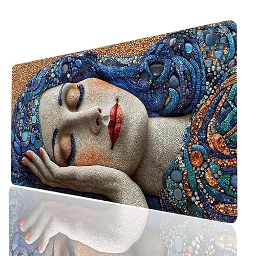 Frau Mauspad XXL 700 x 300 x 3mm, Groß Mousepad Gaming Göttin Vernähte Kanten, Schreibtischunterlage Wetterfest Anti Rutsch, Mouse pad für Gaming Pc Laptop Home Office, Geschenke für Männer Model00012 Frau Mauspad XXL 700 x 300 x 3mm, Groß Mousepad Gaming Göttin Vernähte Kanten, Schreibtischunterlage Wetterfest Anti Rutsch, Mouse pad für Gaming Pc Laptop Home Office, Geschenke für Männer Model00012 von XELIETOO