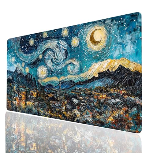 Gaming Mauspad xxl Abstrakt, Sternenhimmel Mousepad 800x400x3mm, Wasserdicht Anti-Rutsch Schreibtischunterlage, Mouse Pad Verbessert Präzision und Geschwindigkeit, Gaming Zubehör für Laptop Model00594 Gaming Mauspad xxl Abstrakt, Sternenhimmel Mousepad 800x400x3mm, Wasserdicht Anti-Rutsch Schreibtischunterlage, Mouse Pad Verbessert Präzision und Geschwindigkeit, Gaming Zubehör für Laptop Model00594 von XELIETOO
