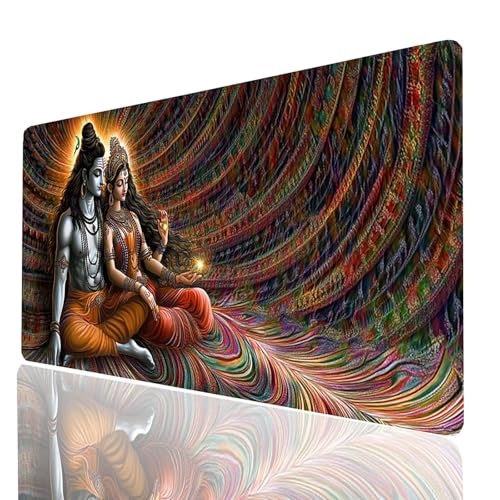 Indien Mauspad XXL 1200x600x3mm, Groß Mousepad Gaming Fantasie Vernähte Kanten, Schreibtischunterlage Wetterfest Anti Rutsch, Mouse pad für Gaming Pc Laptop Office, Geschenke für Männer Model-00448 Indien Mauspad XXL 1200x600x3mm, Groß Mousepad Gaming Fantasie Vernähte Kanten, Schreibtischunterlage Wetterfest Anti Rutsch, Mouse pad für Gaming Pc Laptop Office, Geschenke für Männer Model-00448 von XELIETOO
