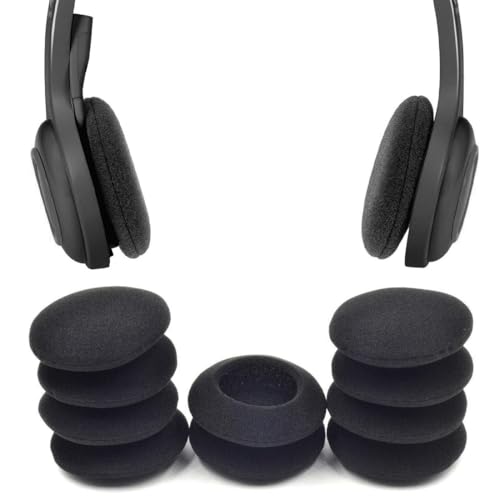 XENQITO 10Pcs Kopfhörer Ohrpolster Verpackt in Transparenter Box, Schaumstoff Polster, Ersatz Ohrpolster Schaum Ohrkissen, Elastizität Schaumstoff Kopfhörer Uberzug 50mm Ersatz Earpads Audio Kopfhorer XENQITO 10Pcs Kopfhörer Ohrpolster Verpackt in Transparenter Box, Schaumstoff Polster, Ersatz Ohrpolster Schaum Ohrkissen, Elastizität Schaumstoff Kopfhörer Uberzug 50mm Ersatz Earpads Audio Kopfhorer von XENQITO