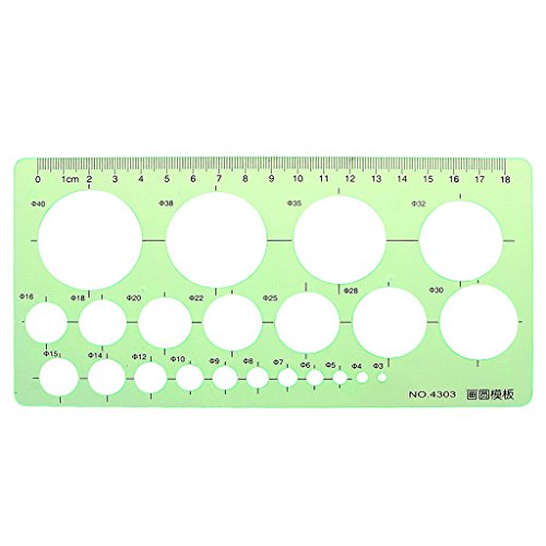Grüne Kreise, geometrische Schablone, Lineal, Schablone, Messwerkzeug, Studenten, Büro, Schulbedarf Grüne Kreise, geometrische Schablone, Lineal, Schablone, Messwerkzeug, Studenten, Büro, Schulbedarf von XEYYHAS