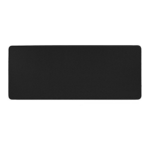 XFAYGaming Mauspad, rutschfeste Gummisohle, Schwarz, schwarz, 300×700×3mm von XFAY