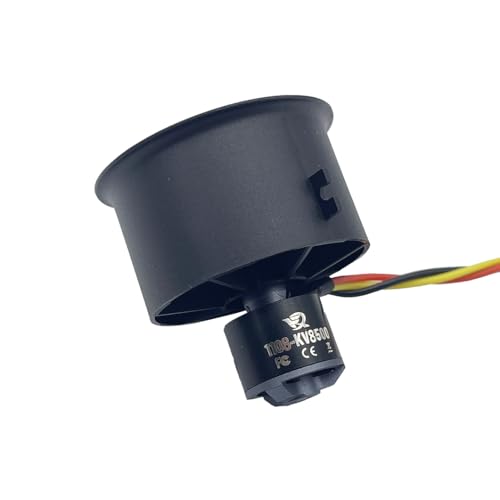 XFLY-MODEL 30 mm 12-Blatt-EDF-Lüfter mit 1108 bürstenlosem Außenläufermotor 3S & 4S Version Modell Jet Aircraft (1108-KV8500 (3S)) von XFLY-MODEL