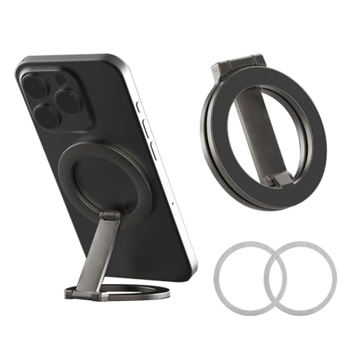 XFSRG Doppelseitig mit Magnet Handyhalter Z Faltung Handyhalterung Zweiachsiges Falten Einstellbar Geeignet für Küche Fitness und Auto Navigation XFSRG Doppelseitig mit Magnet Handyhalter Z Faltung Handyhalterung Zweiachsiges Falten Einstellbar Geeignet für Küche Fitness und Auto Navigation von XFSRG