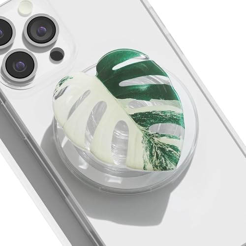 XFSRG Handy Griffhalter Magnet Einziehbarer Blatt Griff Magnetischer Handygriff Halterung Ausziehbarer Knopf Festhalten Fingerhalterung für Smartphones (C) von XFSRG