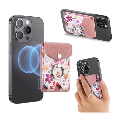 XFSRG Kartentasche Handyhalterung Magnetisch Handy Ring Halterung Mehrfarbige Drucke Handyhalter Sicher und Stabil Kann Bankkarte Ausweis Aufbewahren XFSRG Kartentasche Handyhalterung Magnetisch Handy Ring Halterung Mehrfarbige Drucke Handyhalter Sicher und Stabil Kann Bankkarte Ausweis Aufbewahren von XFSRG