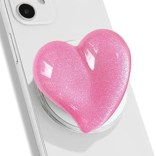 XFSRG Magnetisch Handy Griffhalter Glitzer Volltonfarbe Herz Handyhalter Zusammenklappbar Kompakt und Tragbar Handygriff für Studium Arbeit Reisen Verwendet Werden XFSRG Magnetisch Handy Griffhalter Glitzer Volltonfarbe Herz Handyhalter Zusammenklappbar Kompakt und Tragbar Handygriff für Studium Arbeit Reisen Verwendet Werden von XFSRG