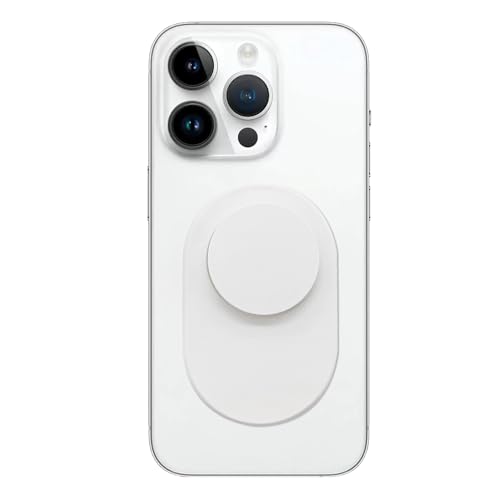 XFSRG Magnetischer Handy Fingerhalter PC Ständer 2 in 1 Magnet Grip Kickstand Kompatibel mit Smartphones (Weiß) von XFSRG