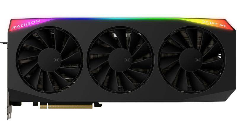 XFX Grafikkarte AMD Radeon RX 9070XT MERCURY Gaming RGB 16GB OC GDDR6 Black von XFX