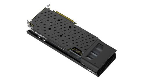 XFX Grafikkarte AMD Radeon RX 7700 XT Speedster QICK 319 Black Edition 12GB GDDR6-RAM HDMI®, Displa von XFX