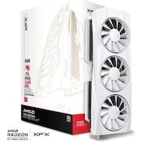 XFX QuickSilver Radeon RX 9070 XT Gaming Edition White Grafikkarte 16GB GDDR6 DP/HDMI von XFX