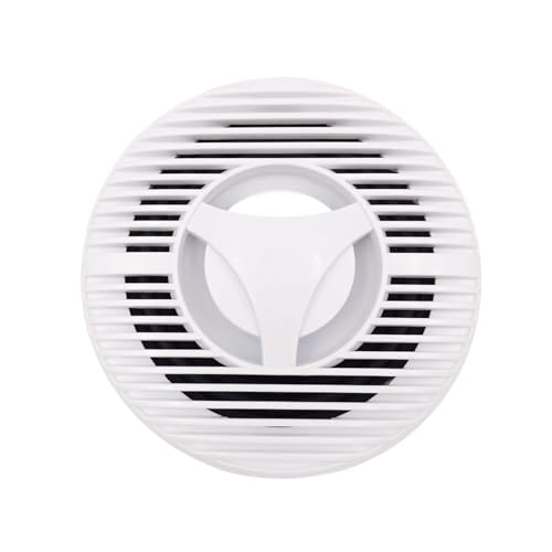 XFYESL Auto-Hochtöner 10W 2.4Ghz Auto Boot Lautsprecher Wasserdicht Hochtöner Boot Lautsprecher für Boote Boote Boote Tweeter(White) von XFYESL