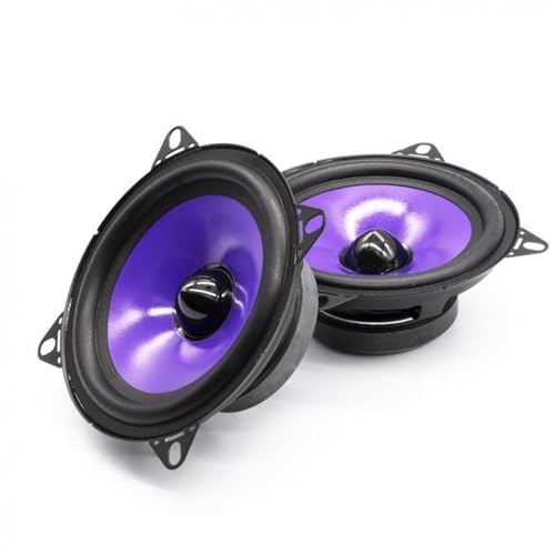 XFYESL Auto-Hochtöner 2 stücke 5/6,5 Zoll 80/90W Auto Lautsprecher Vollständige Palette Frequenz Schwere Mid-bass Modifizierten Subwoofer Tweeter(5 Inch 80W) von XFYESL