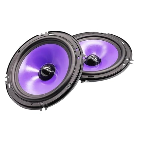 XFYESL Auto-Hochtöner 2 stücke 6,5 Zoll 90W Vollständige Palette Frequenz Auto Audio Lautsprecher Schwere Mid-bass Ultra-dünne Modifizierte Lautsprecher Tweeter(5 Inch 80W) von XFYESL
