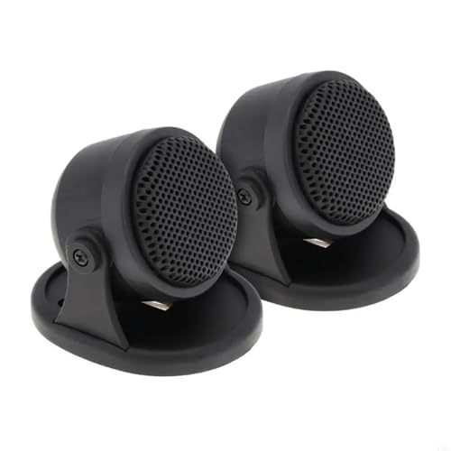 XFYESL Auto-Hochtöner 2025 vorverdrahteter Auto-Audio-Hochtöner, universeller hocheffizienter Mini-Kalottenhochtöner-Lautsprecher, 20 W Tweeter von XFYESL