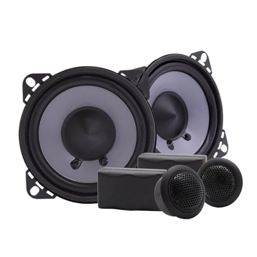 XFYESL Auto-Hochtöner 4/5/6,5 Zoll Auto-Lautsprecher-Sets HiFi Sound Mini Dome Tweeter High Silk Film Car Audio Modifikation Tweeter(4 inch) von XFYESL
