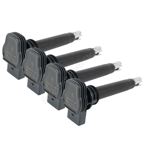 XFYESL Zündkerzen 0221604115 geeignet Für Crafter Für Jetta Für Bora Für Golf Für Passat Zündspule Zündung System zündspule(Bosch 4 PCS) von XFYESL
