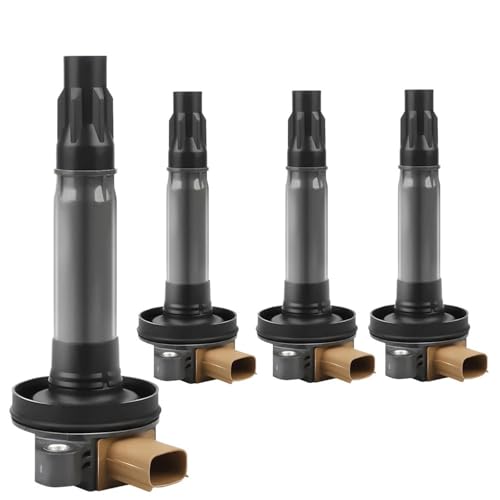 XFYESL Zündkerzen UF646 Zündspulenpaket für Ford F-150 Transit-150 250 350 HD zündspule(4PCS) von XFYESL