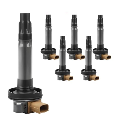 XFYESL Zündkerzen UF646 Zündspulenpaket für Ford F-150 Transit-150 250 350 HD zündspule(6PCS) von XFYESL