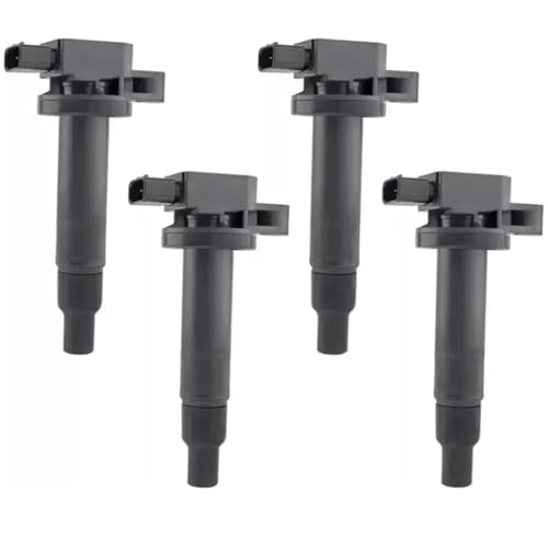XFYESL Zündkerzen Zündspule Für Toyota Prius 2001-2009 Für Prius C 2012-2019 Für Yaris 2007-2018 Für Echo Scion zündspule(4 pcs) von XFYESL