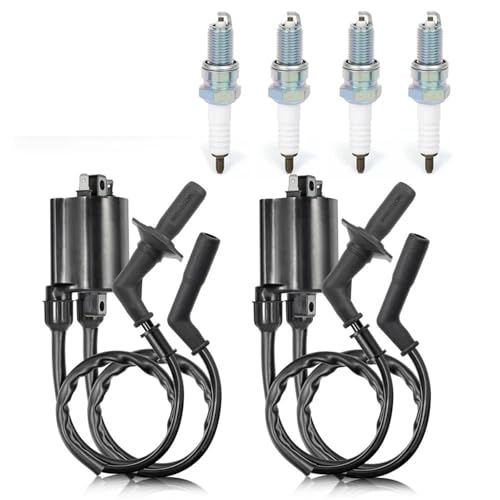 XFYESL Zündkerzen Zündspule Pack & Zündkerze + Kappe Für Honda VT1100 Für Shadow 1100 Für Shadow 1100 1987-2007 zündspule XFYESL Zündkerzen Zündspule Pack & Zündkerze + Kappe Für Honda VT1100 Für Shadow 1100 Für Shadow 1100 1987-2007 zündspule von XFYESL