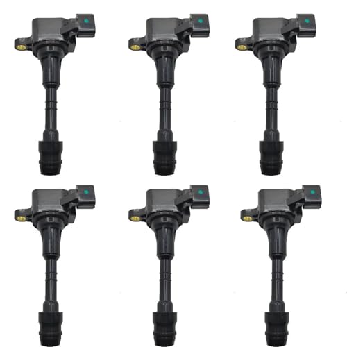 Zündkerzen Zündspule Fit Für Nissan Fit Für Altima Für Xterra Für Maxima Für Pathfinder Für Frontier Für Murano zündspule(22448-8J115-6Pcs) von XFYESL