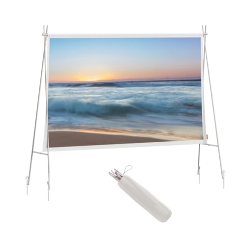 XGIMI 2025 Neue Outdoor-tragbare Projektorleinwand 70" faltbar & leicht – Camping/Garten kompatibel mit MoGo 3 Pro/Halo+/Elfin Flip/Horizon Ultra Langdistanz-Projektoren | HD/4K HDR10+ von XGIMI