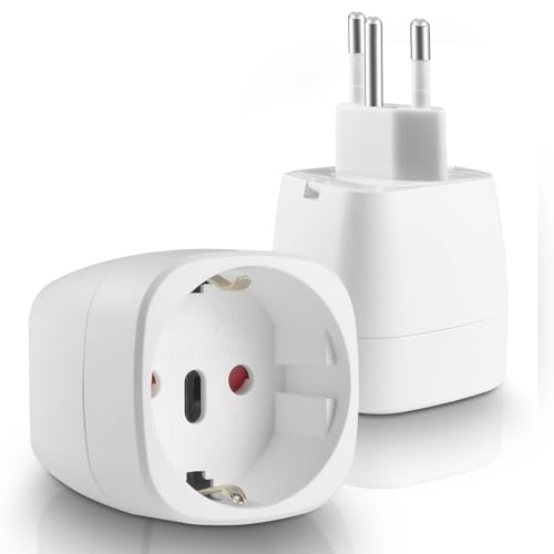 Reiseadapter Schweiz 2 Europa in die 3 Pins Steckdosenadapter Schweiz, Adapter Schweiz Deutschland Stecker,Adapter Typ J,für Malediven, Ruanda, Liechtenstein Reiseadapter 2 Stück Reiseadapter Schweiz 2 Europa in die 3 Pins Steckdosenadapter Schweiz, Adapter Schweiz Deutschland Stecker,Adapter Typ J,für Malediven, Ruanda, Liechtenstein Reiseadapter 2 Stück von XGKEGS