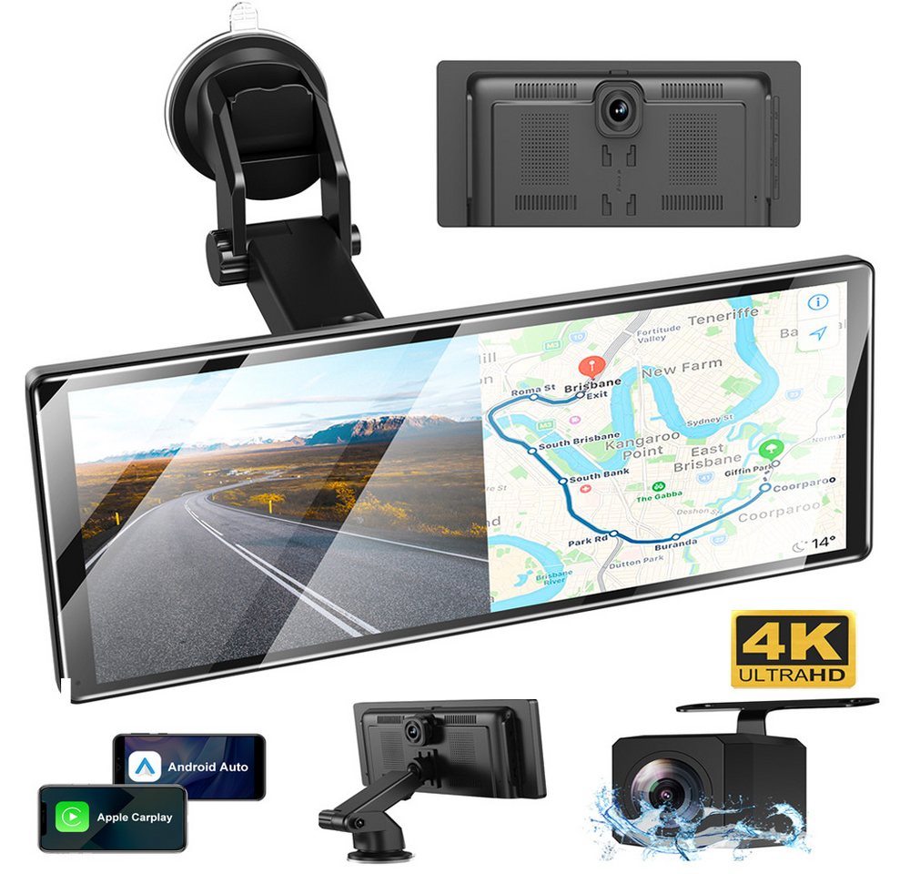 XGODY 11,3" Tragbares 4K Android Auto Touchscreen kabellos BT CarPlay Radio XGODY 11,3" Tragbares 4K Android Auto Touchscreen kabellos BT CarPlay Radio von XGODY