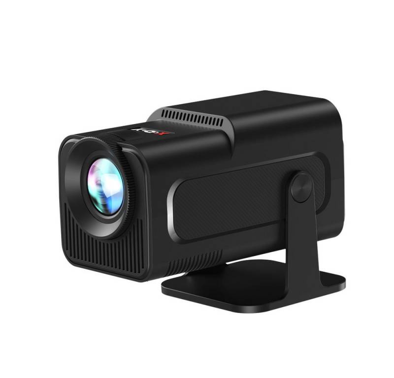 XGODY Gimbal 5 Mini-Beamer (10000:1, 1920 x 1080 px, Native 1080P Smart Projektor mit 100"-Projektionswand, 180° Rotation) von XGODY