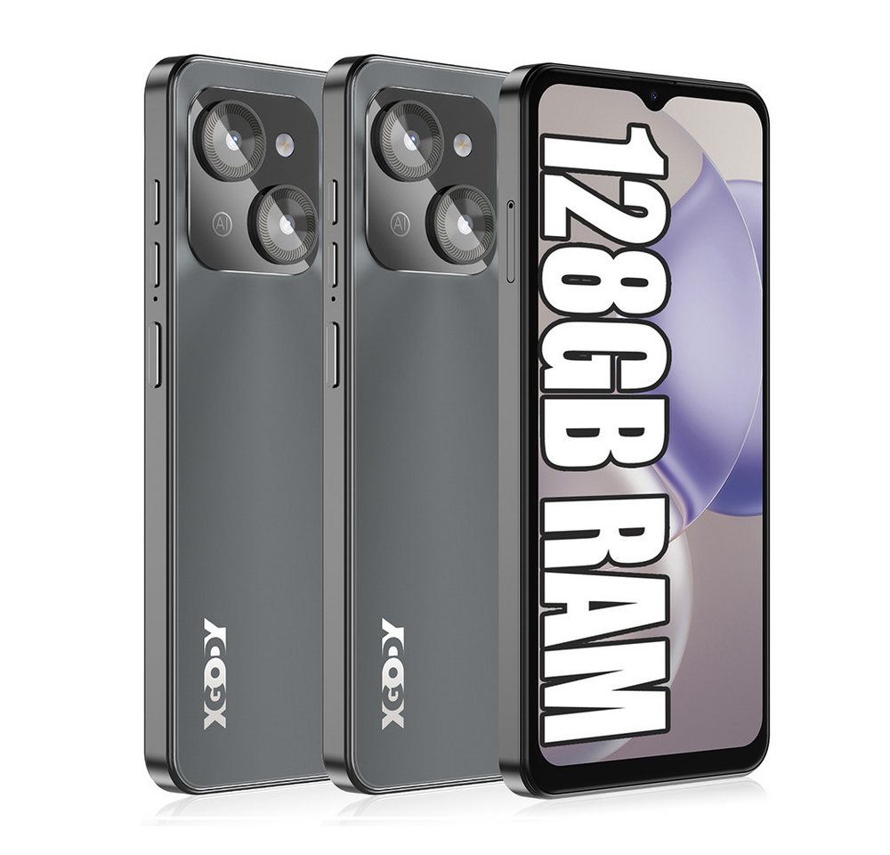 XGODY Mate 70 Android 14 4GB+128GB Smartphone (6.5 Zoll, 24 MP Kamera, 16,56 cm/6,52 Zoll, 12GB+128 GB Speicherplatz,24 MP,8-Core,Android 14) von XGODY