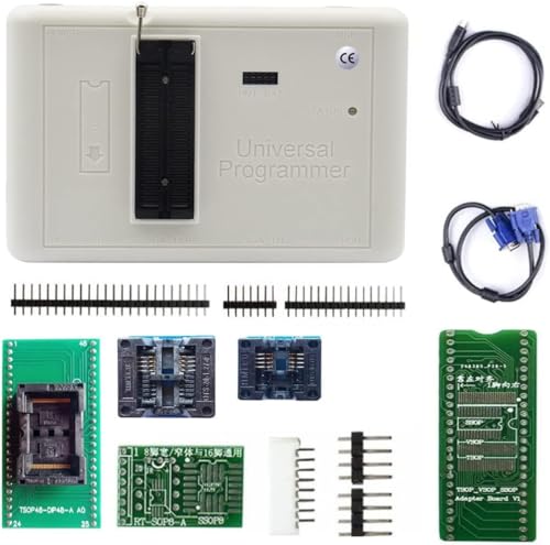 XGOIENZI RT809H EMMC-Nand Flash Extremely Fast Universal chip Programmer Kit IC Programmer eprom Adapters with Cables ISP Cables TSOP48 TSOP56 CAR/DVD/TV von XGOIENZI